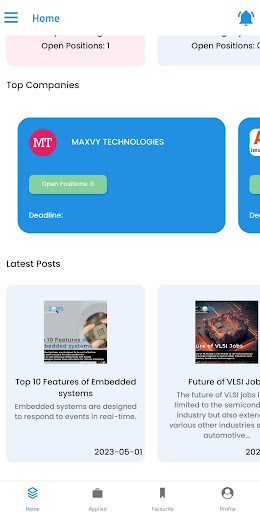 Android application ASICJOBS screenshort
