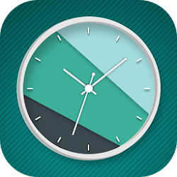 Download Teal Clock Live Wallpaper (6).apk for Android 