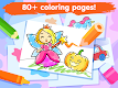 screenshot of Coloring games for kids age 2