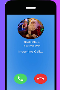 Santa fake video call