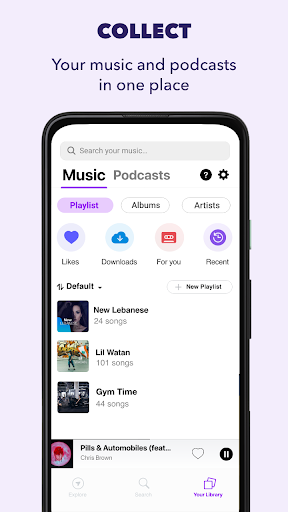 Anghami - Play, discover & download new music 5.8.35 screenshots 2