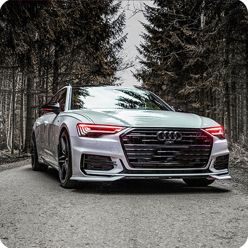 Audi Wallpapers 4K logo