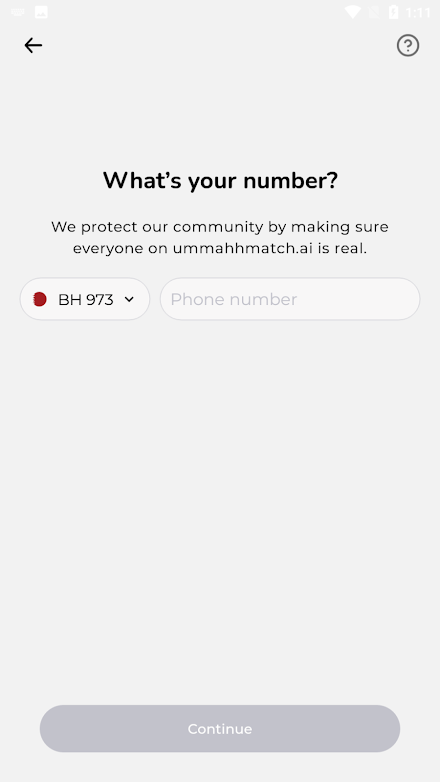 Ummahmatch.ai Screen 2