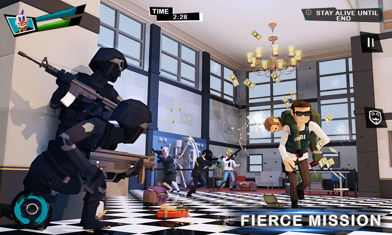 Captura de Pantalla 5 Grand Heist Gun Shooting Games android