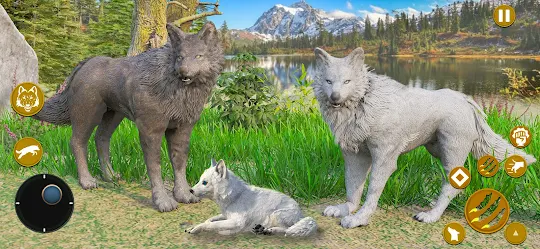 Wolf Simulator Animal Life