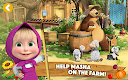 screenshot of Masha and the Bear: Farm Games
