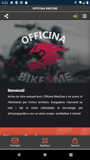Bike2Me Screen 2
