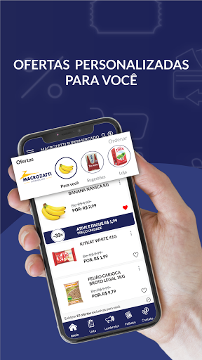 Android application Macrozatti Supermercado screenshort