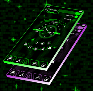 Captura de Pantalla 4 Posh Launcher 2 - AppLock android