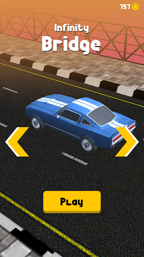 Android application Infinity Bridge Racer screenshort