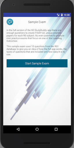 R0 Study Buddy Screen 2