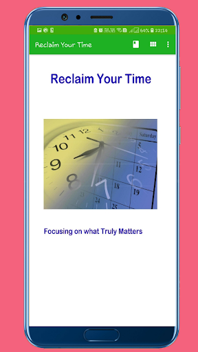 Reclaim Your Time Screen 2