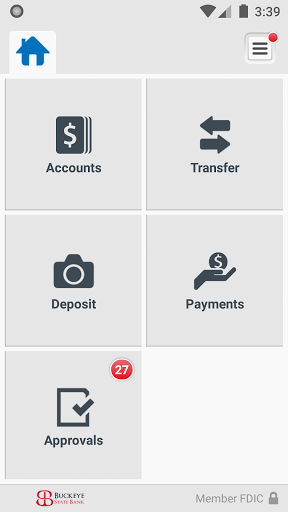 Buckeye State Bank Business Screen 3