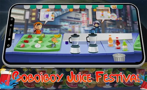 Boboiboy Juice Festival Game