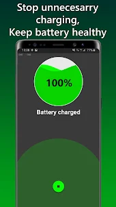 Charge Alarm: Full Low Battery