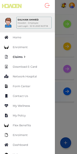 Howden Benefits Screen 3