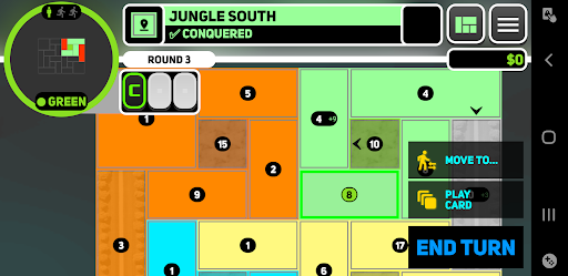 Android application Conquer and Defend screenshort