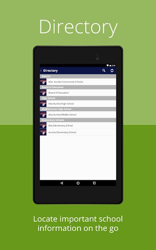 Alta-Aurelia Community School Screen 2