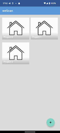 Android application weScan screenshort