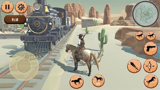 Android application Western Horse Simulator screenshort