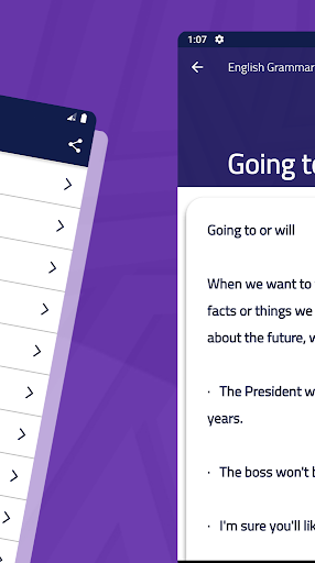 English Grammar Screen 2