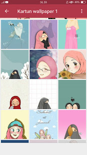 Wallpaper kartun muslimah OFFLINE‏ 1.0 APK + Mod (Unlimited money) إلى عن على ذكري المظهر