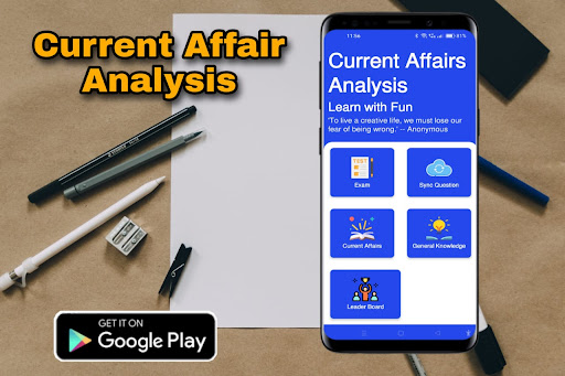 Current Affairs Analysis Screen 2