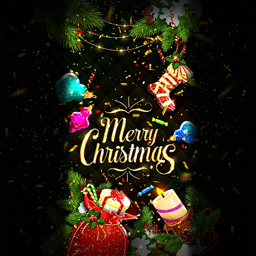 Bling Christmas - Wallpaper logo