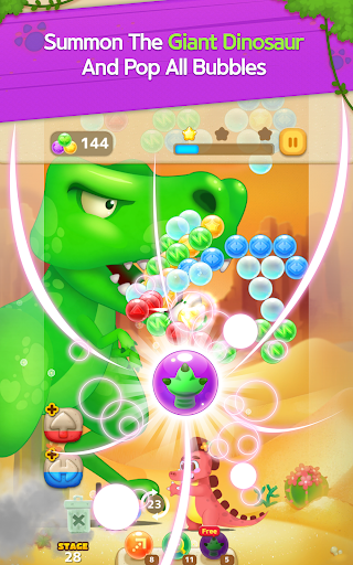 Bubble Shooter: Dino Friends screenshots 12