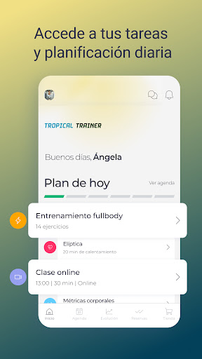 Android application Tropical Trainer screenshort