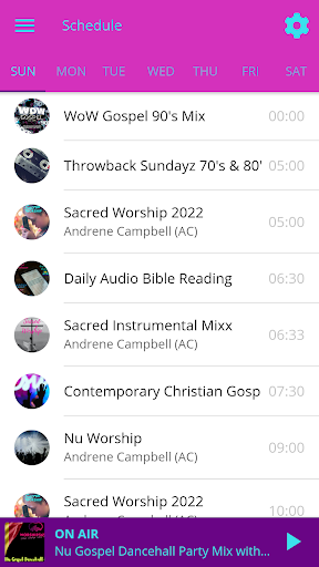 WORSHIP365FM Screen 2