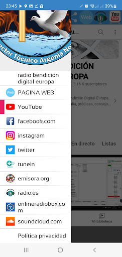 radio bendicion digital europa