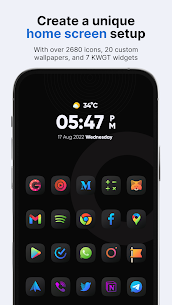 Athena Dark Icon Pack 4.5.7 Patched Mod Apk Download 1