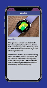 Samsung Galaxy Watch 5 Guide 1 APK + Mod (Free purchase) for Android