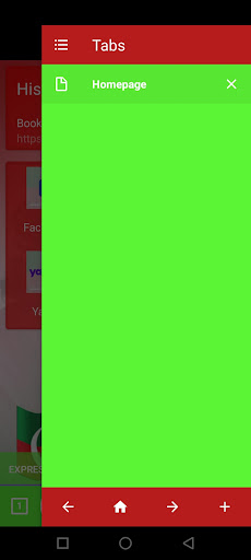 Android application Insaf Browser: Private Browser screenshort