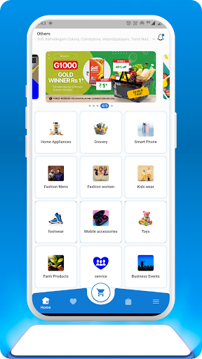 Android application G1000 Hyper Mart screenshort