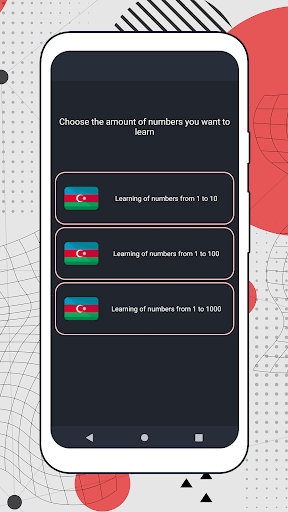 Numbers in Azerbaijani Screen 2