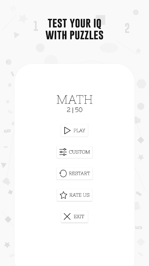 Math IQ Test Riddles Puzzlesのおすすめ画像1