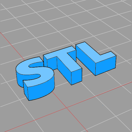 Text To STL logo