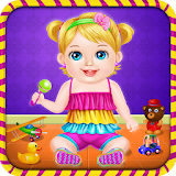 Babysitter Care Baby Game for Girls icon