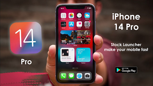 Captura 12 iPhone 14 Pro Launcher 2021: T android