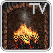 Realistic Fireplace TV - 3D Live App