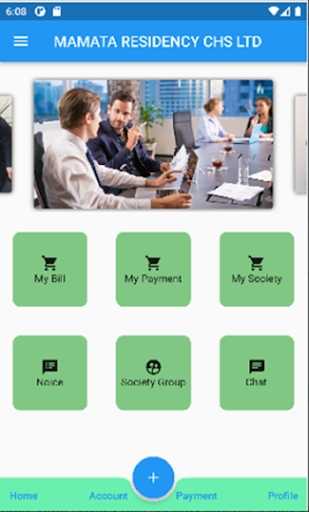 Society CA App Screen 2