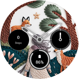 Icon image Threads Analog Watch face HD