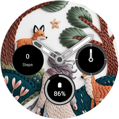 Threads Analog Watch face HD