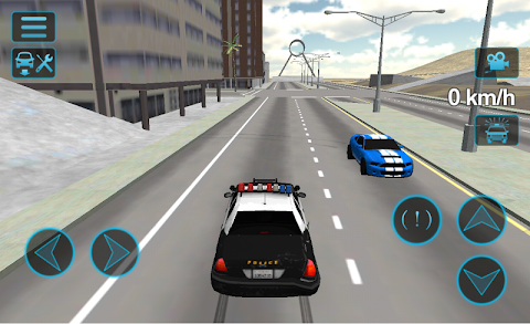 Fast Police Car Driving 3Dのおすすめ画像1