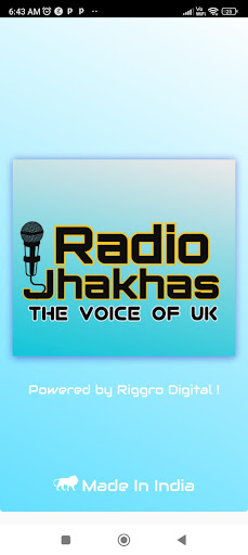 Android application Radio Jhakhas screenshort
