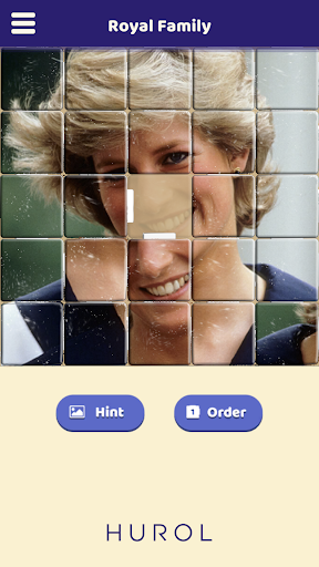 Royal Family Sliding Puzzle Screen 3