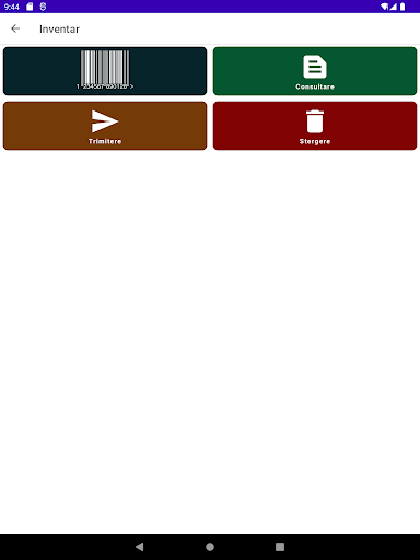 ADDCONT Inventar SFA ZEBRA Screen 3