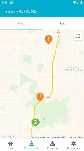 Drought Pipeline Project Screen 3